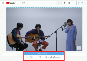 save the first take video, start record