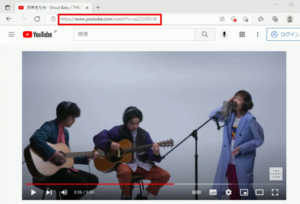 the first take download and record, copy url